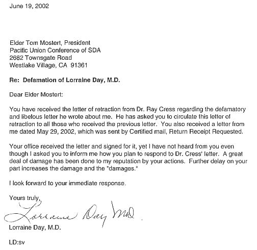 sample retraction letter retraction letter from ray cress to retraction letter